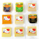 【チーズセット◆送料無料】お試しチーズセットCナチュラルチーズ 9種×各100g 総重量9