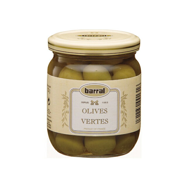 バラル グリーンオリーブ 210g(固形量120g)│barral│オリーブ│