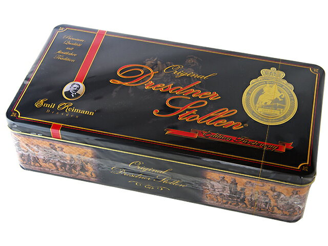 【クリスマス◆数量限定◆送料無料】エミールライマン プレミアム・ドレスデン・シュトレン(化粧缶入り)750gクリスマス Emil Reimann シュトーレン ...