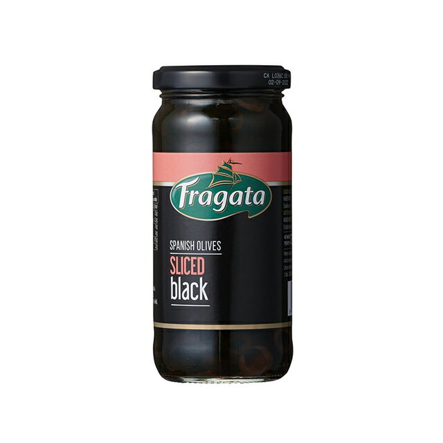 フラガタ スライスブラックオリーブ 120g2025年9月12日の賞味期限商品Fragata オリーブ