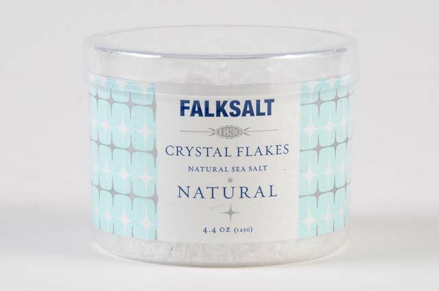 地中海クリスタルフレークソルト　ナチュラル 125gパッケージが変更となっております