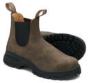 Blundstone（ブランドストーン） 2239 ラスティックブラウン 茶 LUG BOOT ヌバックレザー 合成ラバー ソール サイドゴアブーツ メンズ レディース ユニセックス 22.5～28.5 レザー 革 革靴 ゴム ゴム底 靴 シューズ ワークブーツ ブーツ