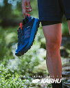 KARHU（カルフ） イコニ トレイル IKONI TRAIL WR ゴ－ルデンイエロー メンズ レディース スニーカー 山歩き 登山靴 アウトドア ランニングシューズ ウォーキング 軽量スニーカー ネイビー イエロー 紺 青 黄色 KH100344