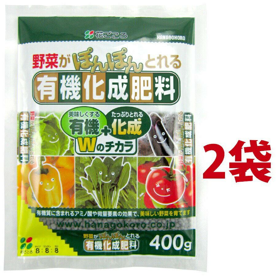 有機化成肥料　400g （2袋）