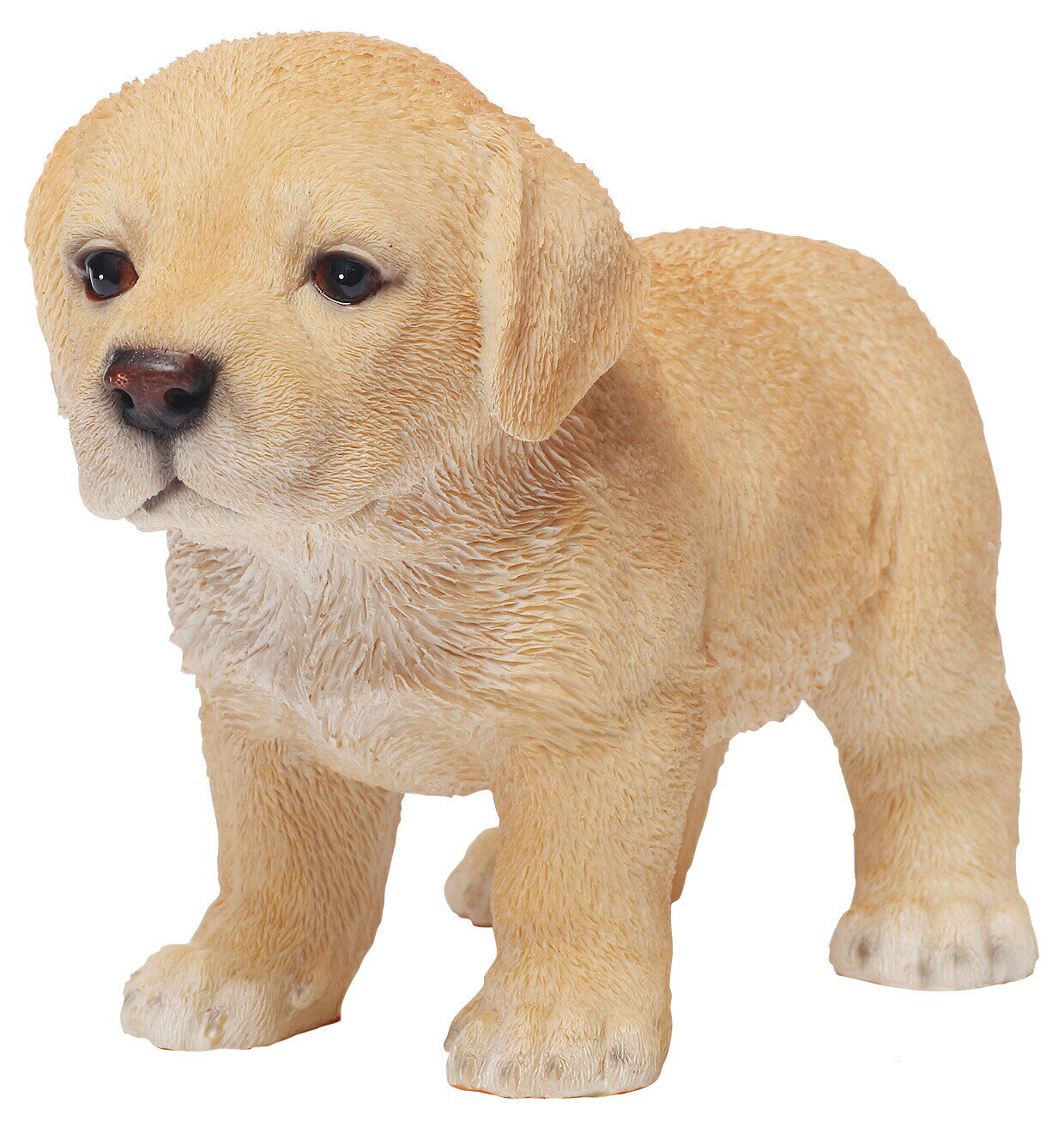 犬の置物 （ラブラドールレトリーバー子犬） 立ったイヌ 14071 ラブ ラブラドール レトリーバー 子犬 ドッグオーナメント オーナメント 動物 アニマル マスコット ガーデン ガーデニング ガーデンオブジェ オブジェ