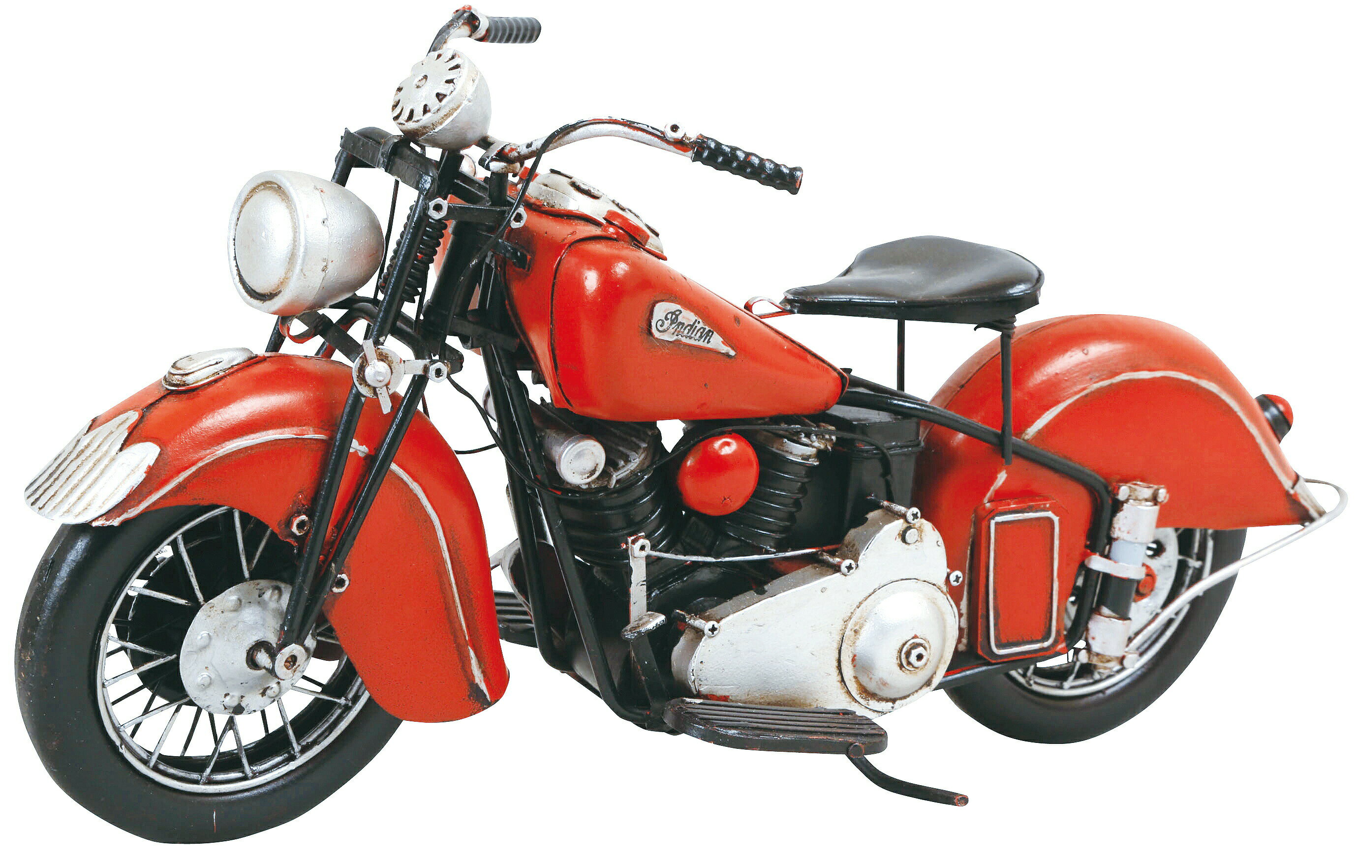 Rakuten - ブリキのおもちゃ（motorcycle orange) 27542