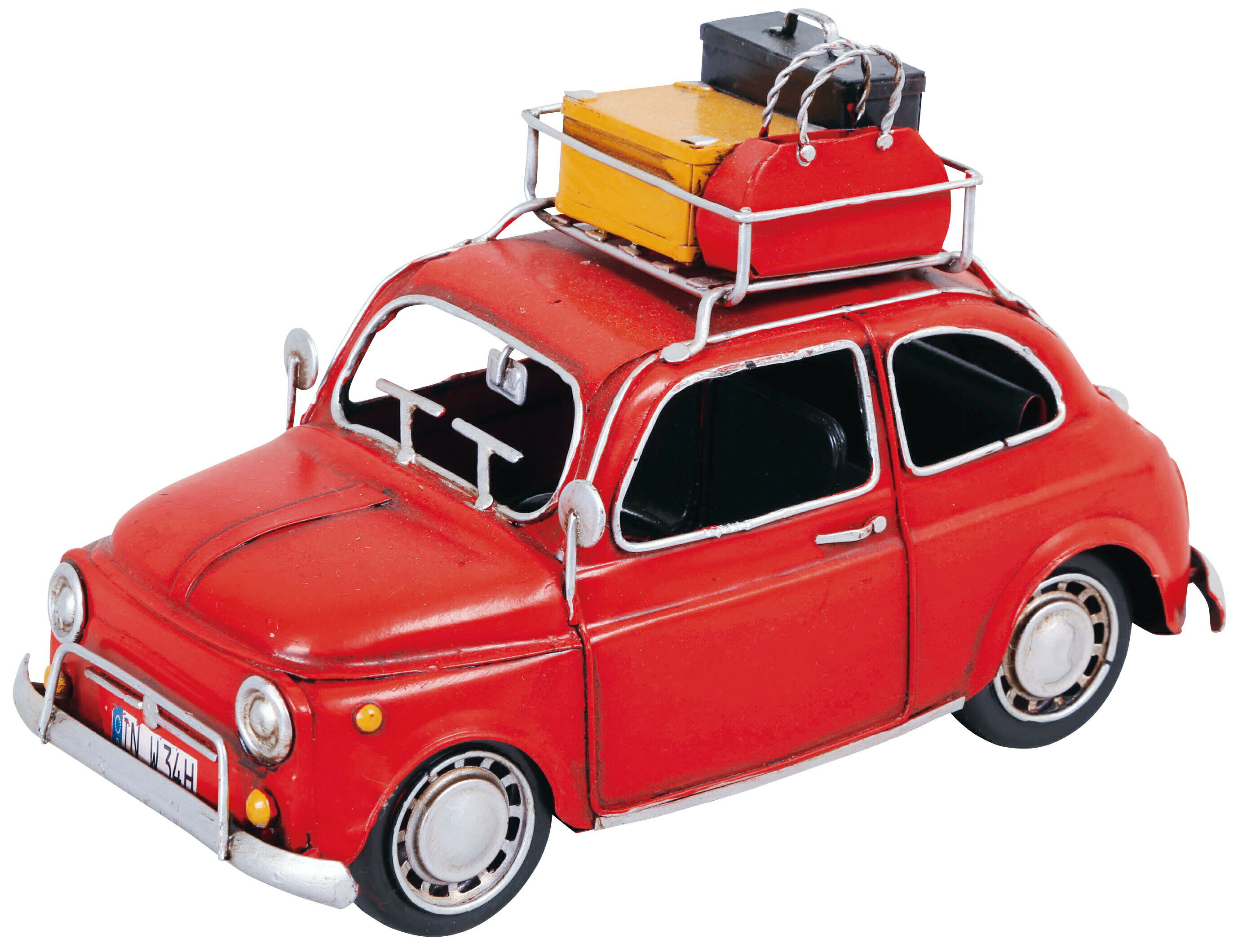 Rakuten - ブリキのおもちゃ（carrier car) 27552 FIAT 500 フィアット チンクエチェント