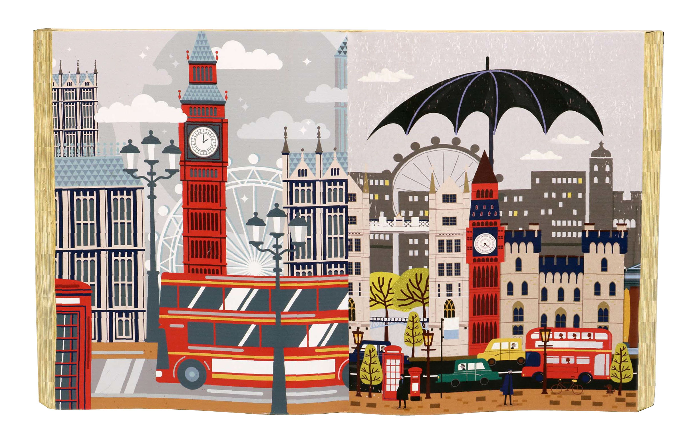 BOOK WALL ART ブックウォールアート （ロンドン） 28575