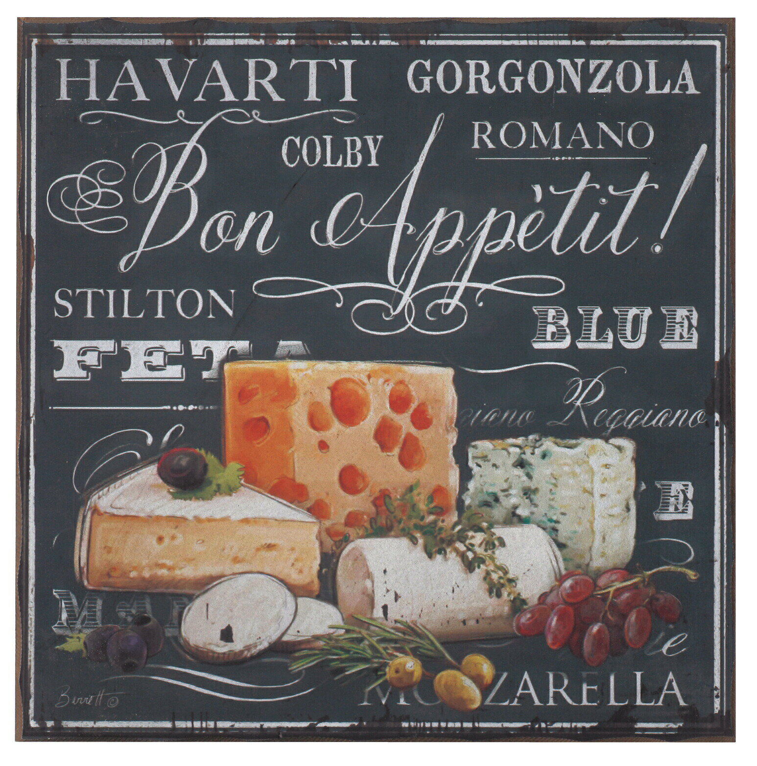 ウッドボード（cheese) 28653