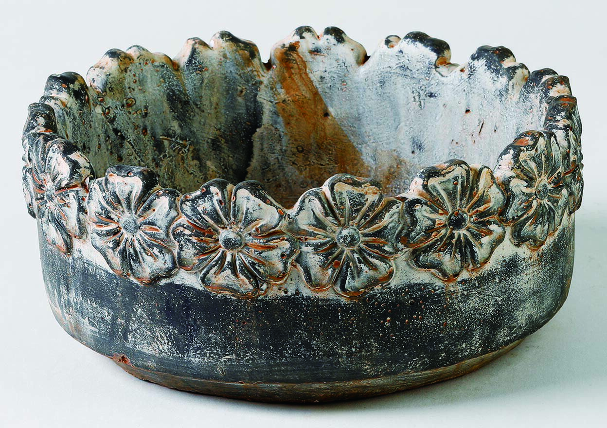 商品サイズ：φ220×H100材質：セメント