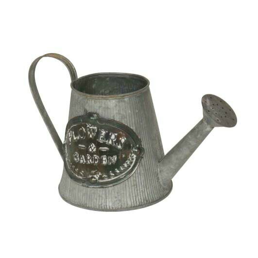 ジョウロ ブリキ（FLOWERSロゴ：小） ジョウロ ジョーロ みずさし 水さし ハスロ 散水ノズル ノズル シ..