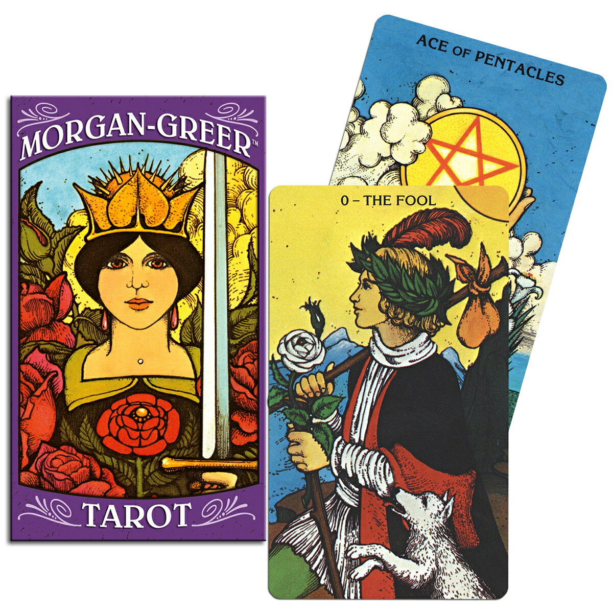 ^bgJ[h 78 C_[Ły[KEOA ^bg {t z^bg肢 {  C_[ EFCg S҃Zbg RN^[ t`Ȃ {[_X Morgan-Greer Tarot Deck [Ki] U.S. GAMES SYSTEMS, INC.