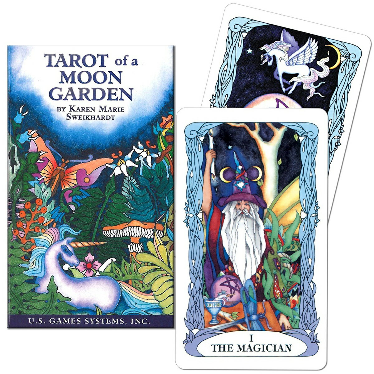 y^bgEIuE[K[f {t z^bgJ[h@^bg肢 {  C_[ EFCg S҃Zbg RN^[  d  TAROT OF A MOON GARDEN [Ki] U.S. GAMES SYSTEMS, INC.