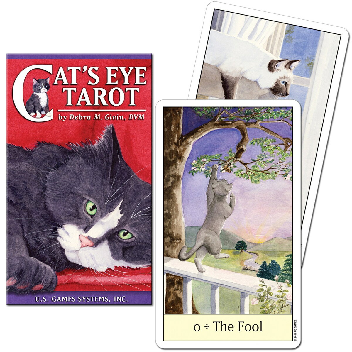 ^bgJ[h EFCgŁyLbcEACE^bg {tz^bg肢 L@˂ {  C_[ EFCg S RN^[  Cat's Eye Tarot [Ki] U.S. GAMES SYSTEMS, INC.