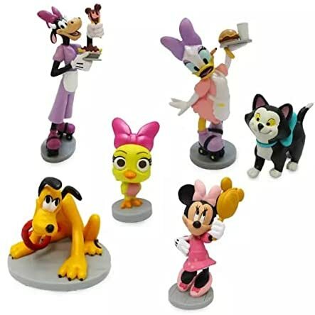 Disney (ディズニー) ミニーマウスとお友達 フィギュア プレイセット Minnie Mouse Figure Play Set 並行輸入品 ディズニージュニア クララベル デイジーダック フィフィ プルート フィガロ