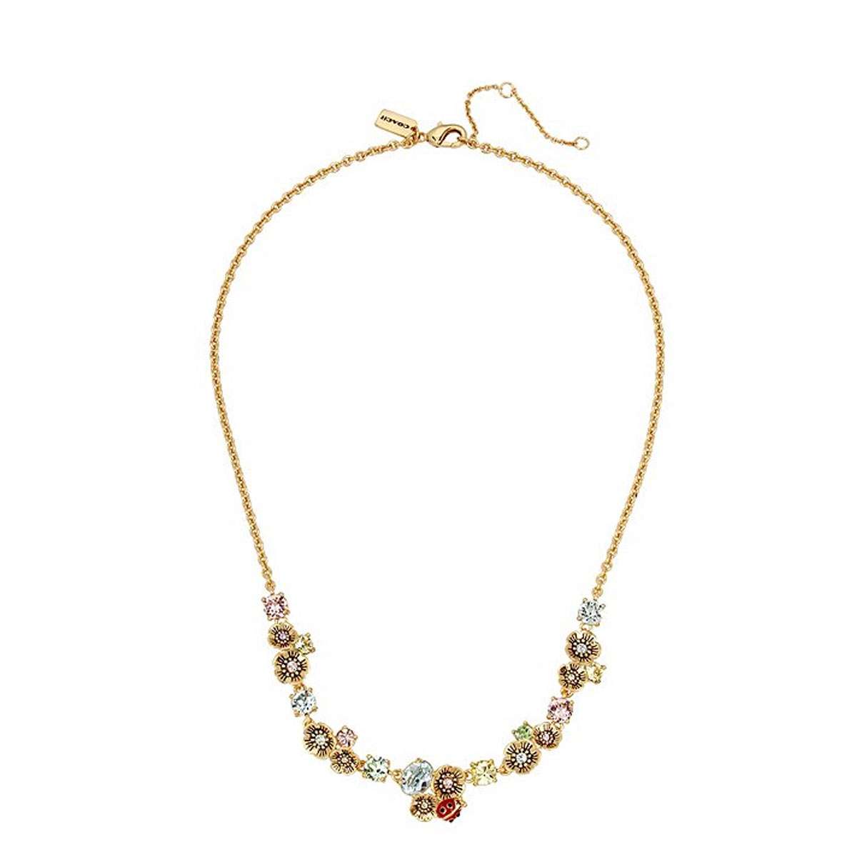 楽天市場】コーチ ネックレス(モチーフ花)(ジュエリー 楽天市場】コーチ ネックレス(モチーフ花)(ジュエリー
