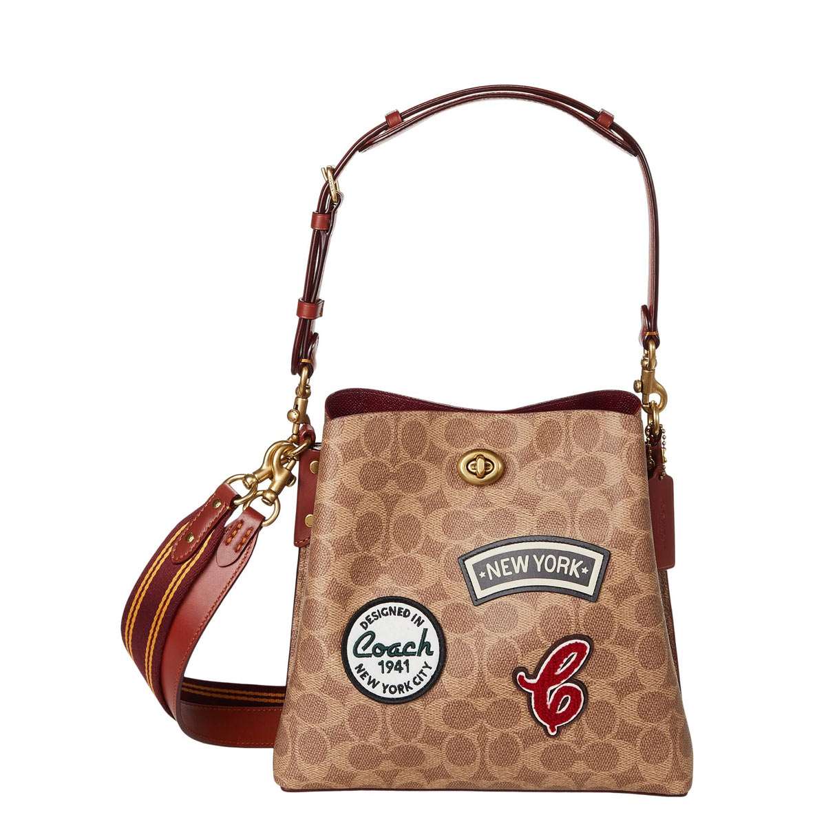 COACH - コーチ ショルダーバッグ バッグ レディース シグネチャー C6868 ラグジュアリー ブランド アウトレット Coach Willow ウィロー
