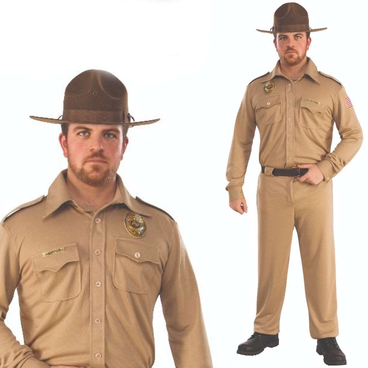 ストレンジャーシングス ジム ホッパー メンズ 大人 男性 ポリス 警察 コスプレ StrangerThings