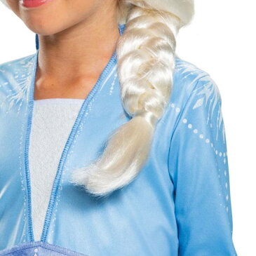 アナと雪の女王 2 エルサ ウイッグ かつら アナ雪 キッズ コスプレ 衣装 仮装 コスチューム Frozen 2