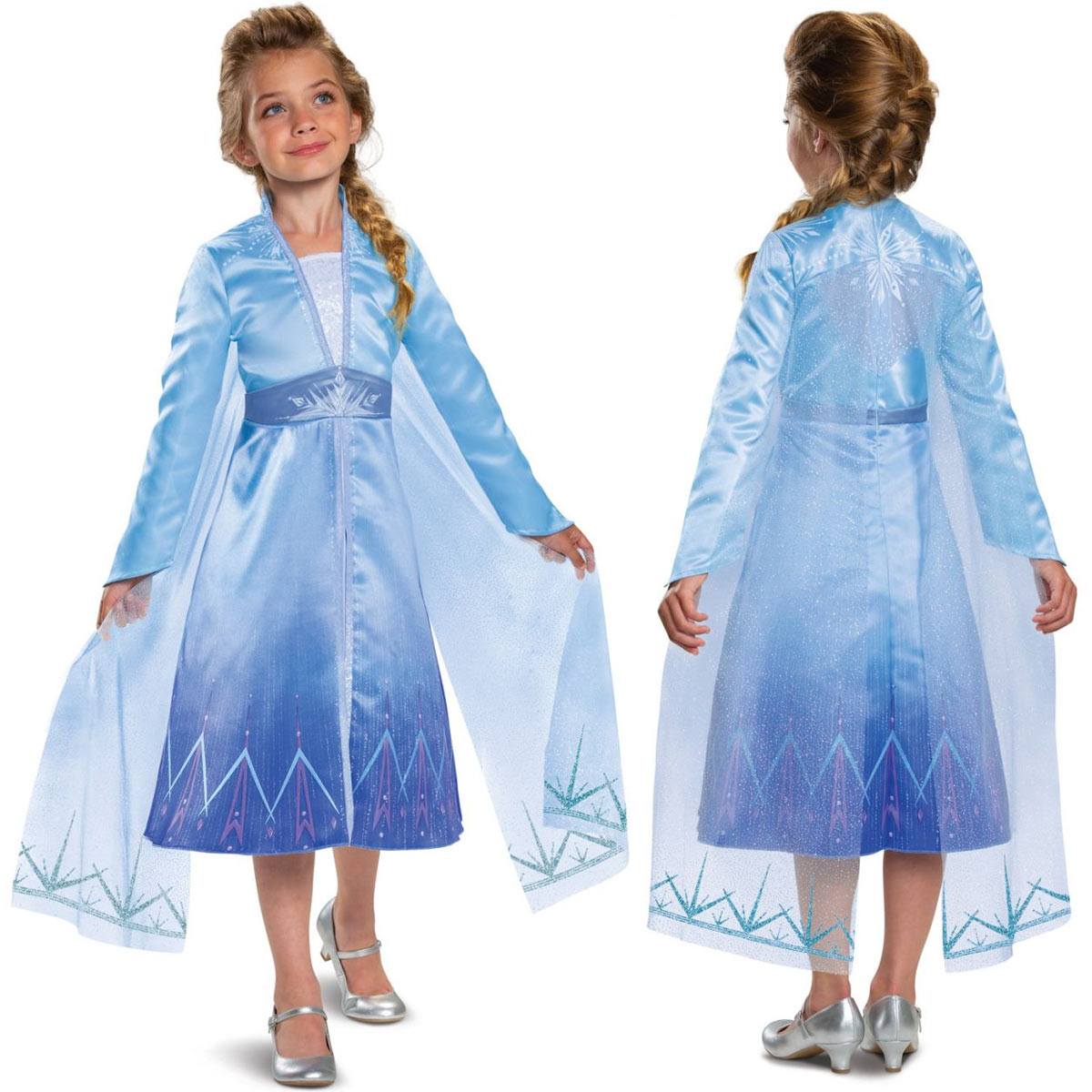 楽天LAngelinaアナと雪の女王 2 ドレス 子供 エルサ なりきり ワンピース アナ雪 マント キッズ コスプレ 衣装 仮装 コスチューム Frozen 2