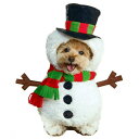 スノーマン クリスマス 雪だるま コスプレ ペット 犬 衣装 コスチューム スノーマン 服 Christmas