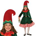クリスマス エルフ コスプレ 子供 女の子 衣装 キッズ かわいい 服 Christmas(3)