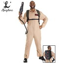 ゴーストバスターズ つなぎ 大人レディース コスプレ 衣装 仮装 コスチューム 大きいサイズ ハロウィン Ghostbusters