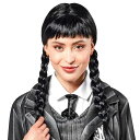 ウェンズデー ウィッグ コスプレ アダムスファミリー 仮装 衣装 かつら レディース ハロウィン Wednesday