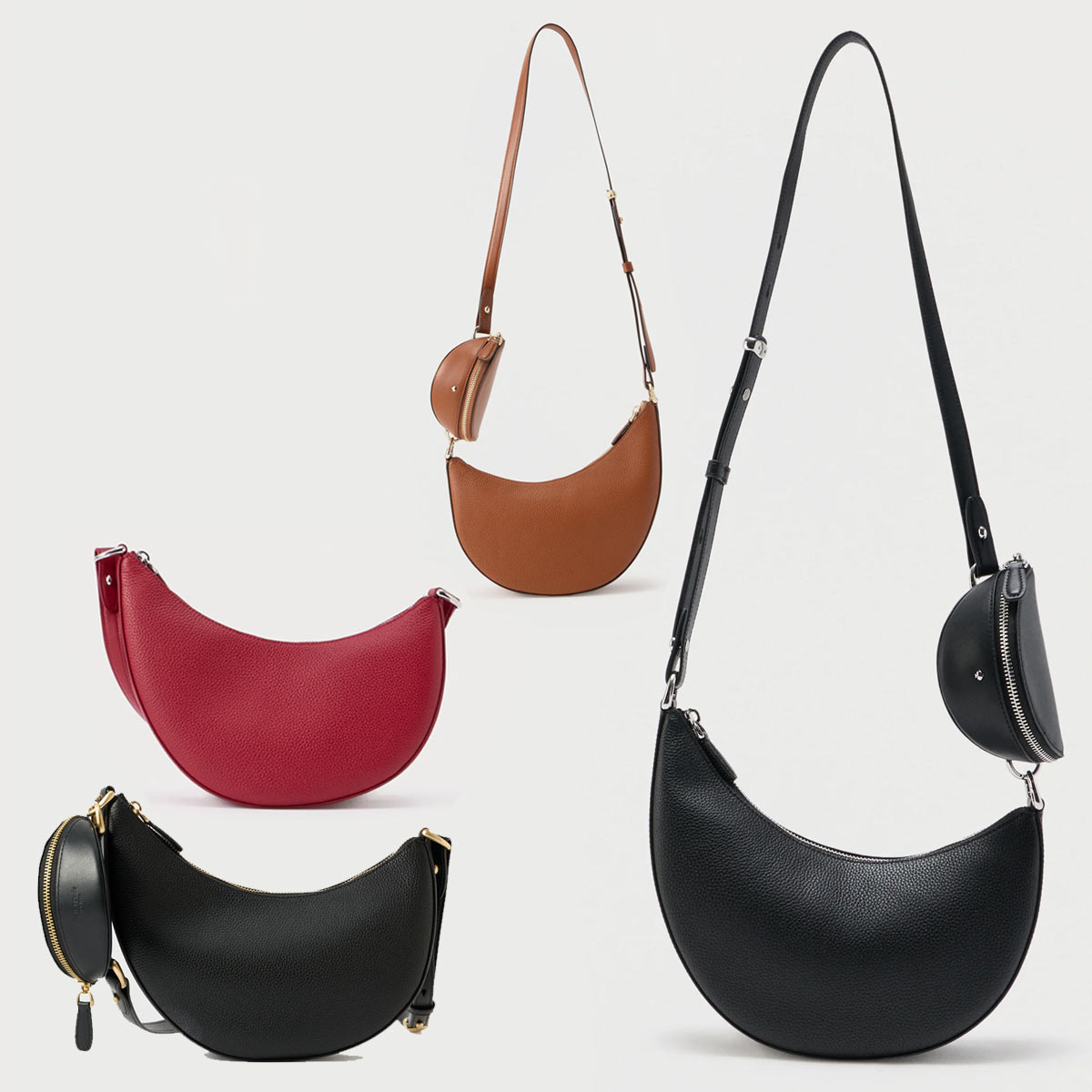 Duo Crossbody Bag ショルダーバッグ ブランド 本革 レディース 小さめ 小銭入れ ミニポーチ付き 斜め掛け ケイトスペード