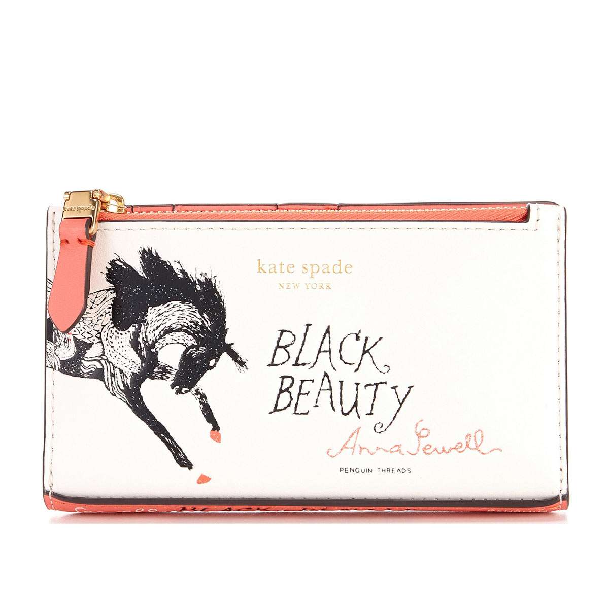 ケイトスペード 財布 二つ折り レディース ファスナー 小銭入れ Black Beauty ブランド 新作 Kate Spade