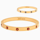 ケイトスペード バングル レディース ブランド アクセサリー ブレスレット 金色 シンプル 花 kate spade new york(4)