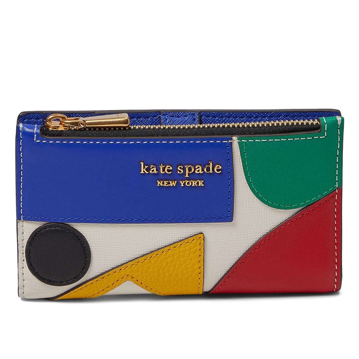 ケイトスペード 財布 レディース 二つ折り ブランド シンプル ファスナー 小銭入れ 薄型 kate spade new york