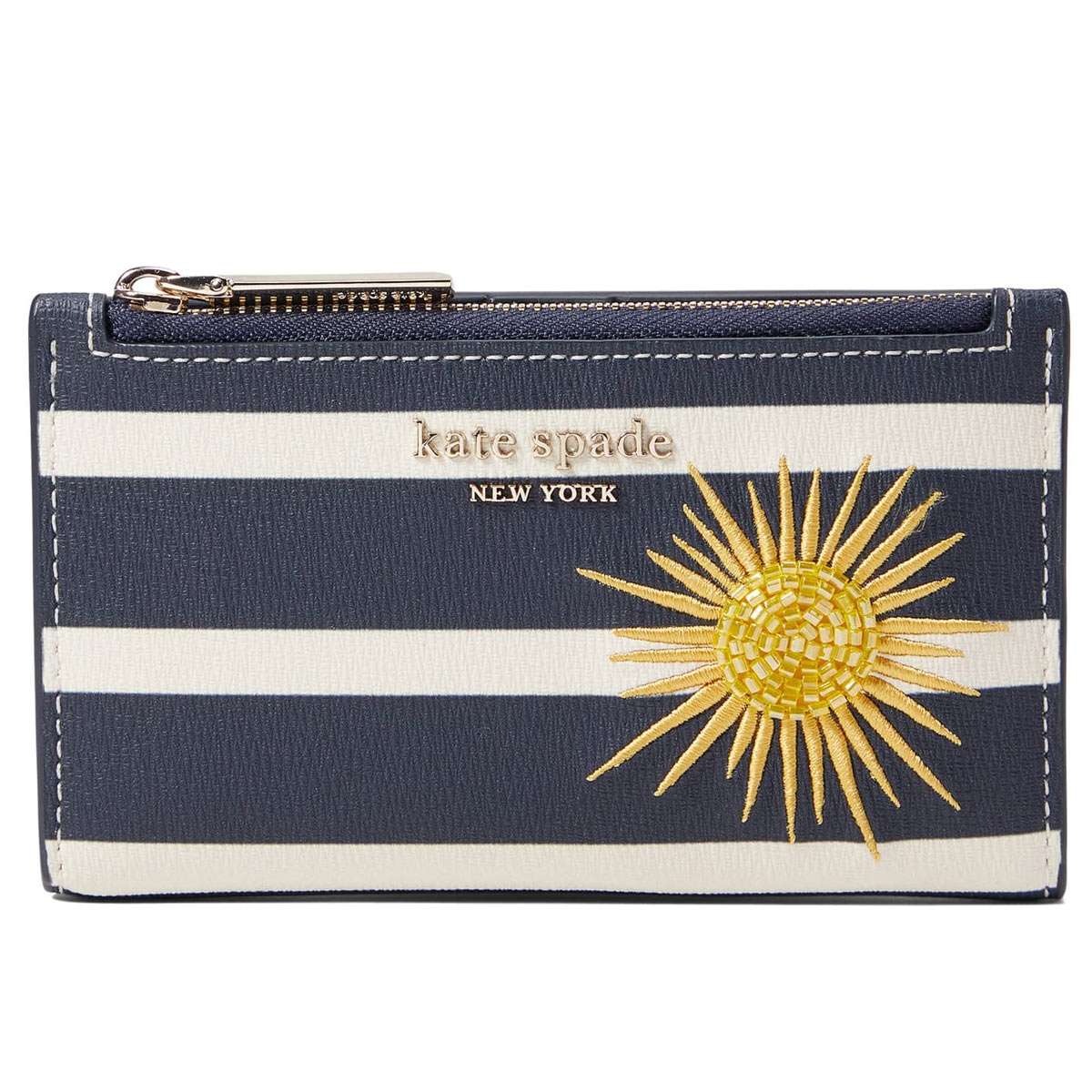 ケイトスペード 財布 二つ折り レディース ブランド ゴールドサン ファスナー かわいい 薄い Kate Spade Sunkiss サンキス