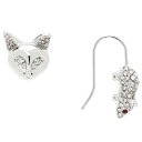 マークジェイコブス ピアス ブランド レディース 猫 シルバー ネズミ キャッチ つけっぱなし Marc Jacobs