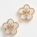 トリーバーチ ピアス ブランド ロゴ 花フラワー 可愛い 18k18金 ゴールド セール Tory Burch(4)