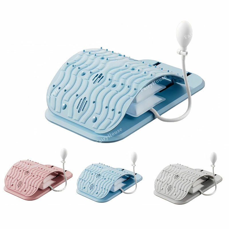 クッション ランバーサポート 気圧調整式 マッサージクッション（腰 腰当て 背当て ランバーサポートクッション 腰クッション 腰枕）男女兼用