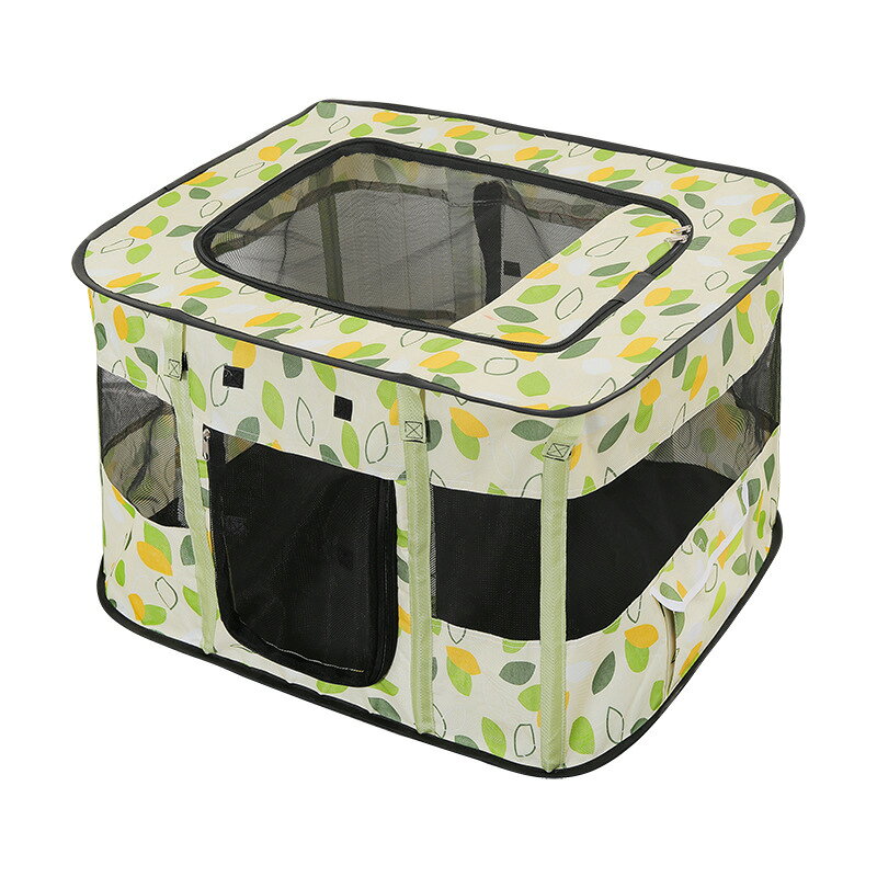 Rakuten - ペットサークル 猫 犬 ケージ 猫ハウス 猫ベッド テント 犬 猫小屋 通気性いい ペットさーくる 犬 ケージメッシュ屋根付き 室内 屋外 猫サークル ペットケージ ケージ 猫の分娩室 犬 小動物 出産用 軽量 使用便利 コンパクト アウトドア キャリーバッグ付き