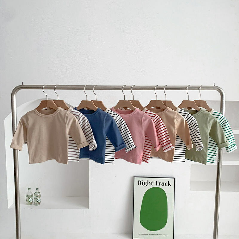 ベビー服 Tシャツ キッズ 赤ちゃん トップス 長袖 女の子 男の子 子供服 tシャツ ...