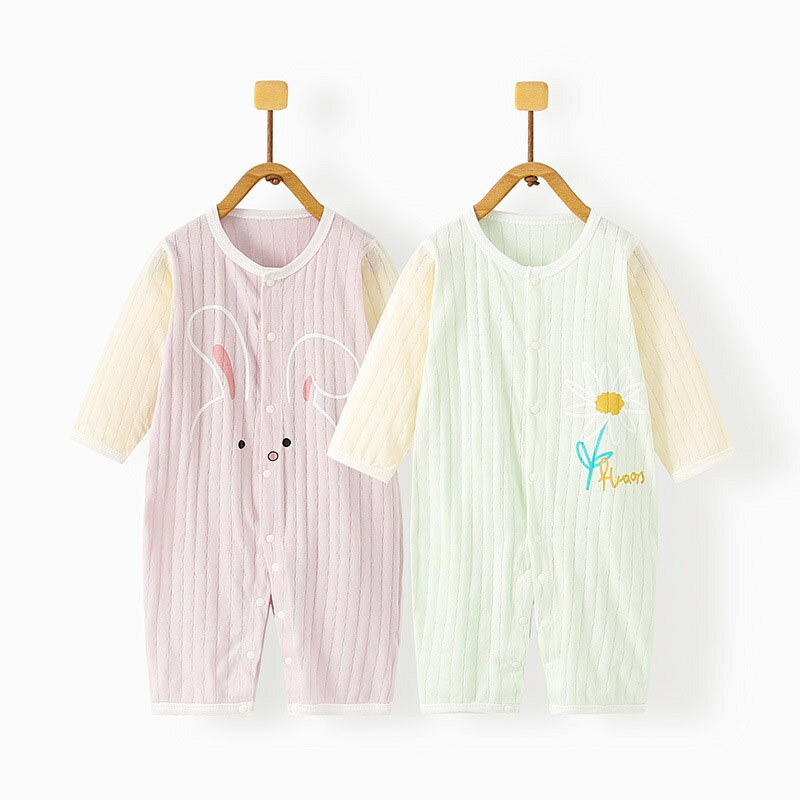 12色 ベビー服 ロンパース 綿 カバーオール キッズ 長袖 子供服 新生児 赤ちゃん 子ども服 女の子 男の子 ルームウェア 部屋着 パジャマ 59 66 73 80 90cm おしゃれ 可愛い 春 夏 出産お祝い プレゼント 入園 保育園 出産準備 誕生日 初節句 食い初め お出かけ