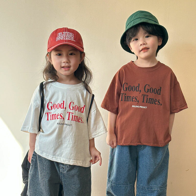 Rakuten - Tシャツ キッズ 男の子 女の子 半袖 ベビー服 tシャツ 子供服 トップス ジュニア 綿 コットン カットソー 夏服 ユニセックス 子ども服 赤ちゃん おしゃれ 可愛い 幼稚園 小学生 80cm 90cm 100cm 110cm 120cm 130cm 140cm 150cm 誕生日 プレゼント シンプル 送料無料