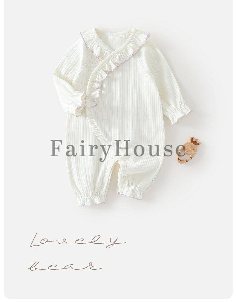 【6%OFFクーポン】ロンパース 長袖 秋 冬 男の子 女の子 赤ちゃん 新生児 退院着 セレモニードレス ベビー お宮参り カバーオール 春 綿 ベビー服 長袖ロンパース 子供服 ベビーロンパース おしゃれ かわいい 冬用 コットン100％ 子ども服 お部屋着 59 66 73cm 80cm 90cm lanmanya-10014803 lanmanya サンプル画像2