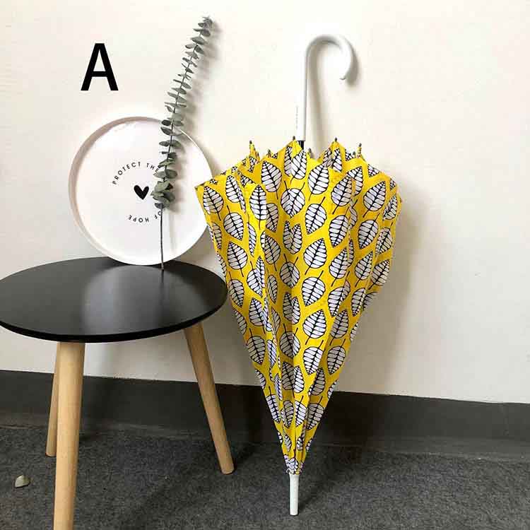 lanmanyaの9色！長傘 レディース ストライプ チェック ドット ボーダー 花柄長柄 遮光 遮熱 UVカット 紫外線対策 長傘 日傘 雨傘 晴雨兼用 お洒落｜アングル3