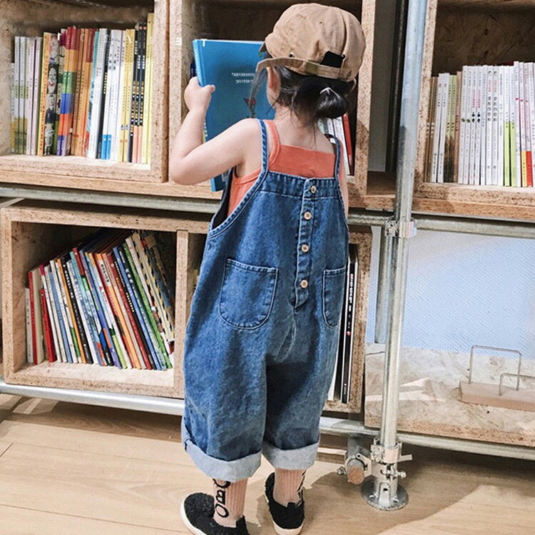 子供 サロペット デニム オーバーオール 女の子 男の子 子ども服 こども服 ベビー ...