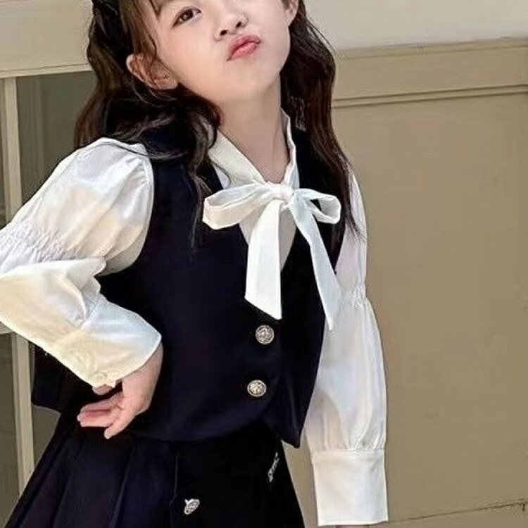 入学式 スーツ 女の子 入園式 卒業式 スーツ 卒園式 90 100 110 120 130 140cm JK制服 セットアップ 3点セット スカート リボン キッズ フォーマルスーツ 子供スーツ セミフォーマル 七五三 女の子 撮影 発表会 入学式 小学生 送料無料