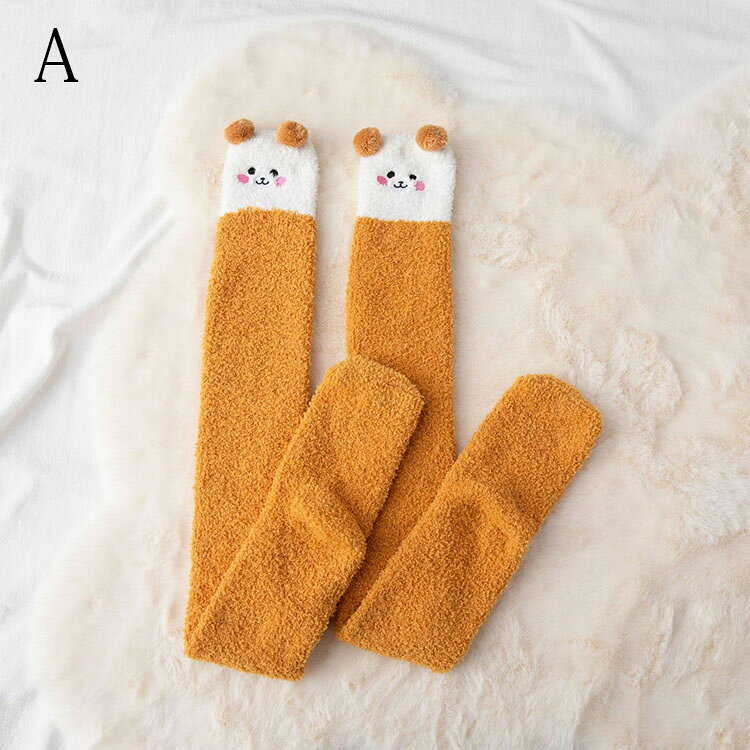 【送料無料】ルームソックス 刺繍 カブス柄 もこもこ 靴下 ソックス レディース ハ...