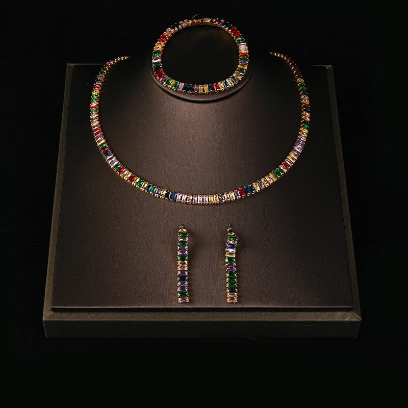 【送料無料】高級感アクセサリーセット ヴィンテージ エジプト風 ネックレス ブレス ピアス チェーン イヤリング 復古風 バロック 宮廷風 ヨーロッパ ロココ カラフル おしゃれ きれいめ パーティー 演奏会 発表会 撮影用 ギフト プレゼント お祝い 40代 30代 50代 高品質