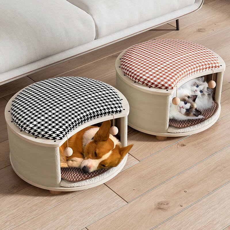 【送料無料】ペットベッド おしゃれ 猫 小型犬 犬猫兼用 ペット ベッド いす型 ベ...
