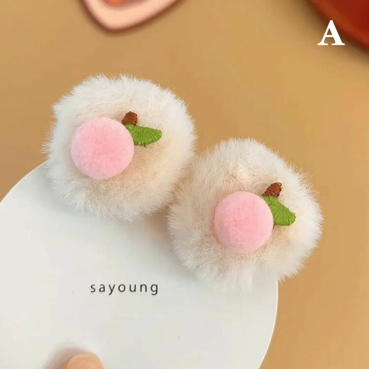 【送料無料】ヘアピン キッズ ネコ耳 ヘアピン 耳付き もこもこ レディース 大人 子ども 可愛い ベビー キッズ 女の子 ガール 女児 オシャレ きれいめ 人気 New 小さい 撮影用 パーティー 演奏会 発表会 七五三 ギフト お祝い プレゼント かわいい 15色 2