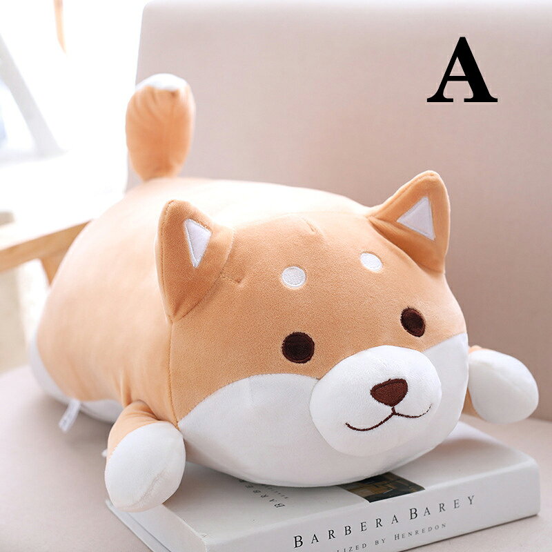 lanmanyaの柴犬 犬 イヌ ぬいぐるみ 人気 ギフト プレゼント 手触りまるまる ふわふわ 可愛い おもちゃ おしゃれ 可愛い 柔らかい 子供 彼女 かわいい 癒し 抱き枕 添い寝枕 床ごこち お祝い｜アングル2