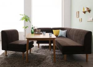 こたつ リビングダイニングセット 5点セット テーブル+2人掛けソファ1脚+1人掛けソファ2脚+コーナーソファ1脚 W105 こたつもソファも高さ調節 高さ調節テーブル4段階 こたつヒーター搭載 洗えるカバーリング 1台3役！こたつもソファ...